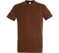 SOLS Mens Imperial Heavyweight Short Sleeve T-Shirt (Erde) XL