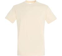 SOLS Mens Imperial Heavyweight Short Sleeve T-Shirt (Creme) S