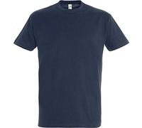 Sols Imperial - Herren-T-Shirt mit kurzen Ärmeln, Dunkelblau, XXL