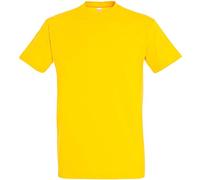 Sols Imperial - Herren-T-Shirt mit kurzen Ärmeln, gold, XL