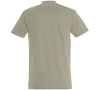 Sol's Herren-T-Shirt Imperial Heavyweight Kurzarm Hellgrau Größe M