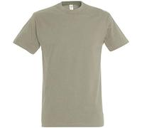 Sols Imperial - Herren-T-Shirt mit kurzen Ärmeln, kaki, L