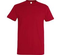 Sols Imperial - Herren-T-Shirt mit kurzen Ärmeln, Tango-Rot, L