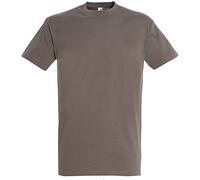 Sols Imperial - Herren-T-Shirt mit kurzen Ärmeln, Zink, M