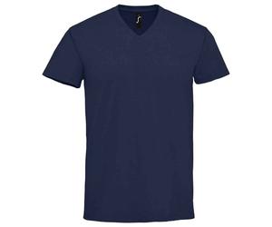 SOLS - "Imperial" T-Shirt V-Ausschnitt für Herren (Dunkelblau) XL