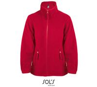 SOLS - Kids´ Fleecejacket North Red - Gr. - 4 years (96/104)