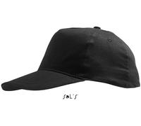 SOL'S Kinder Kappe Sunny LC88111 Schwarz Einheitsgröße