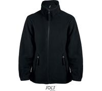 SOLS Kinder Fleece Jacke Fleece-Jacke 00589 black 12 Jahre (142/152)