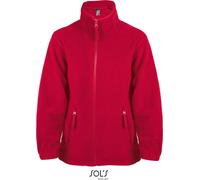 SOL'S Kinder-Fleece-Sweatshirt North - Rot | 14 Jahre