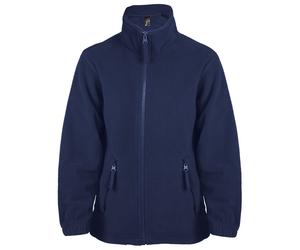 SOL'S Kinder-Fleece-Sweatshirt North - Marineblau | 4 Jahre