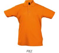 L512K SOL´S Kinder Sommer Polo II Orange 10 Jahre (130/140)