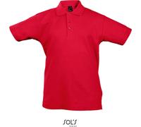 SOL'S Kinder Poloshirt Summer - Rot | 6 Jahre