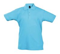 SOL'S Kinder Poloshirt Summer - Atollblau | 12 Jahre
