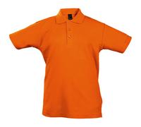 SOL'S Kinder Poloshirt Summer - Orange | 10 Jahre