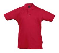 SOL'S Kinder Poloshirt Summer - Rot | 4 Jahre