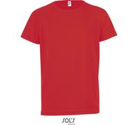 SOLS Kinder Raglan Sport Shirt T-Shirt 01166 red 8 Jahre (118/128)