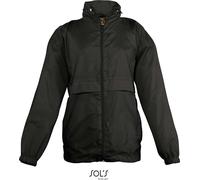 SOLS Kinder Windbreaker 32300 black 7/8 (117-128cm)