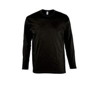Sols - Langarm T-Shirt Monarch M,Deep Black