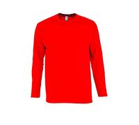 Sols - Langarm T-Shirt Monarch M,Red