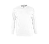 Sols - Langarm T-Shirt Monarch M,White