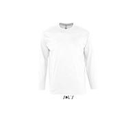 L241 SOL´S Langarm T-Shirt Monarch White M