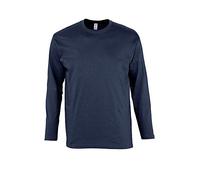 Sols - Langarm T-Shirt Monarch XXL,Navy