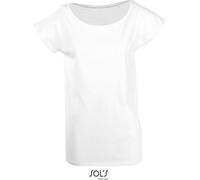 SOLS Leichte Damen Tunika T-Shirt 11398 white XL