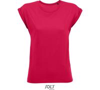SOLS Leichtes Damen T-Shirt 01406 dark pink S