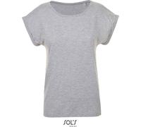 SOLS Leichtes Damen T-Shirt 01406 grey melange M