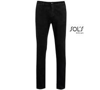 SOLS - Men´s Chino Trousers Jules - Length 35 Black - Gr. - 44