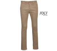 SOLS - Men´s Chino Trousers Jules - Length 35 Chestnut - Gr. - 38
