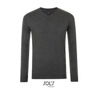 SOLS - Men´s Glory Sweater Charcoal Melange - Gr. - M