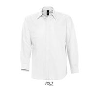 SOLS - Men´s Oxford-Shirt Boston Long Sleeve White - Gr. - 3XL