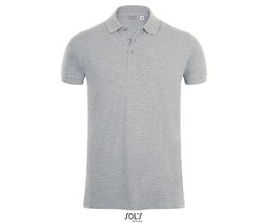 SOLS - Men´s Phoenix Polo Grey Melange - Gr. - S