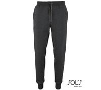SOLS - Men´s Slim Fit Jogging Pants Jake Charcoal Melange - Gr. - XL