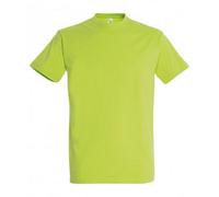 SOLS Mens Imperial Heavyweight Short Sleeve T-Shirt (Apfelgrün) XL