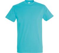 SOLS Mens Imperial Heavyweight Short Sleeve T-Shirt (Blue Atoll) XL