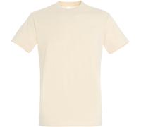SOLS Mens Imperial Heavyweight Short Sleeve T-Shirt (Creme) M