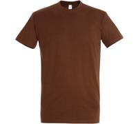 SOLS Mens Imperial Heavyweight Short Sleeve T-Shirt (Erde) L
