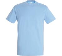 SOLS Mens Imperial Heavyweight Short Sleeve T-Shirt (Himmelblau) L