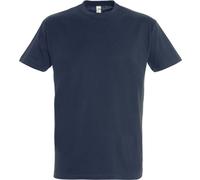 SOLS Mens Imperial Heavyweight Short Sleeve T-Shirt (Navy) XL