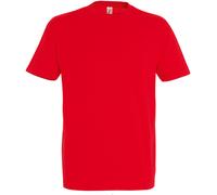 SOLS Mens Imperial Heavyweight Short Sleeve T-Shirt (Rot) S