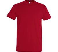 SOLS Mens Imperial Heavyweight Short Sleeve T-Shirt (Tango Red) L