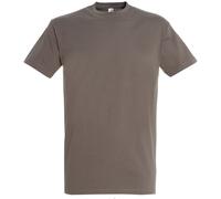 SOLS Mens Imperial Heavyweight Short Sleeve T-Shirt (Zink) M
