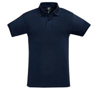 SOLS Mens Perfect Pique Kurzarm-Poloshirt (French Navy) L
