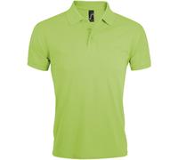 SOLs Mens Prime Pique Plain Short Sleeve Polo Shirt (Apfelgrün) L