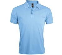 SOLs Mens Prime Pique Plain Short Sleeve Polo Shirt (Himmelblau) 3XL