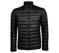 SOLS Mens Wilson Lightweight Padded Jacket (Schwarz) 2XL