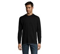 Sol's Herren-Langarm-T-Shirt Monarch Deep Black XL