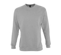 L311 SOL´S Sweatshirt Pullover New Supreme Grey Melange L